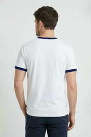 White & Navy