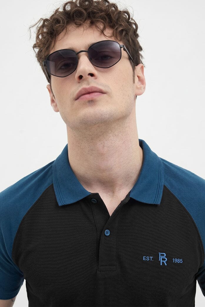 Black & Navy