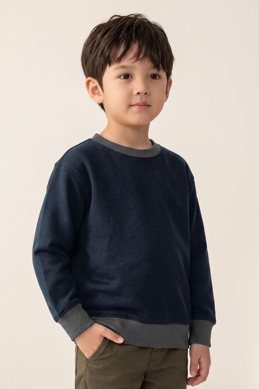 Navy & Slate Grey