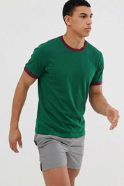 Bottle Green & Maroon
