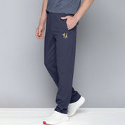 MAX 21 Men's Crown Embroidered Fleece Trousers Men's Trousers SZK Navy S 