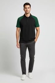 Black & Bottle Green