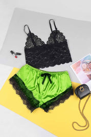 Black & Lime