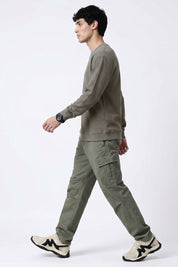 Max 21 Men's Waffle Sweatshirt