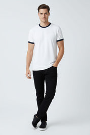 White & Navy