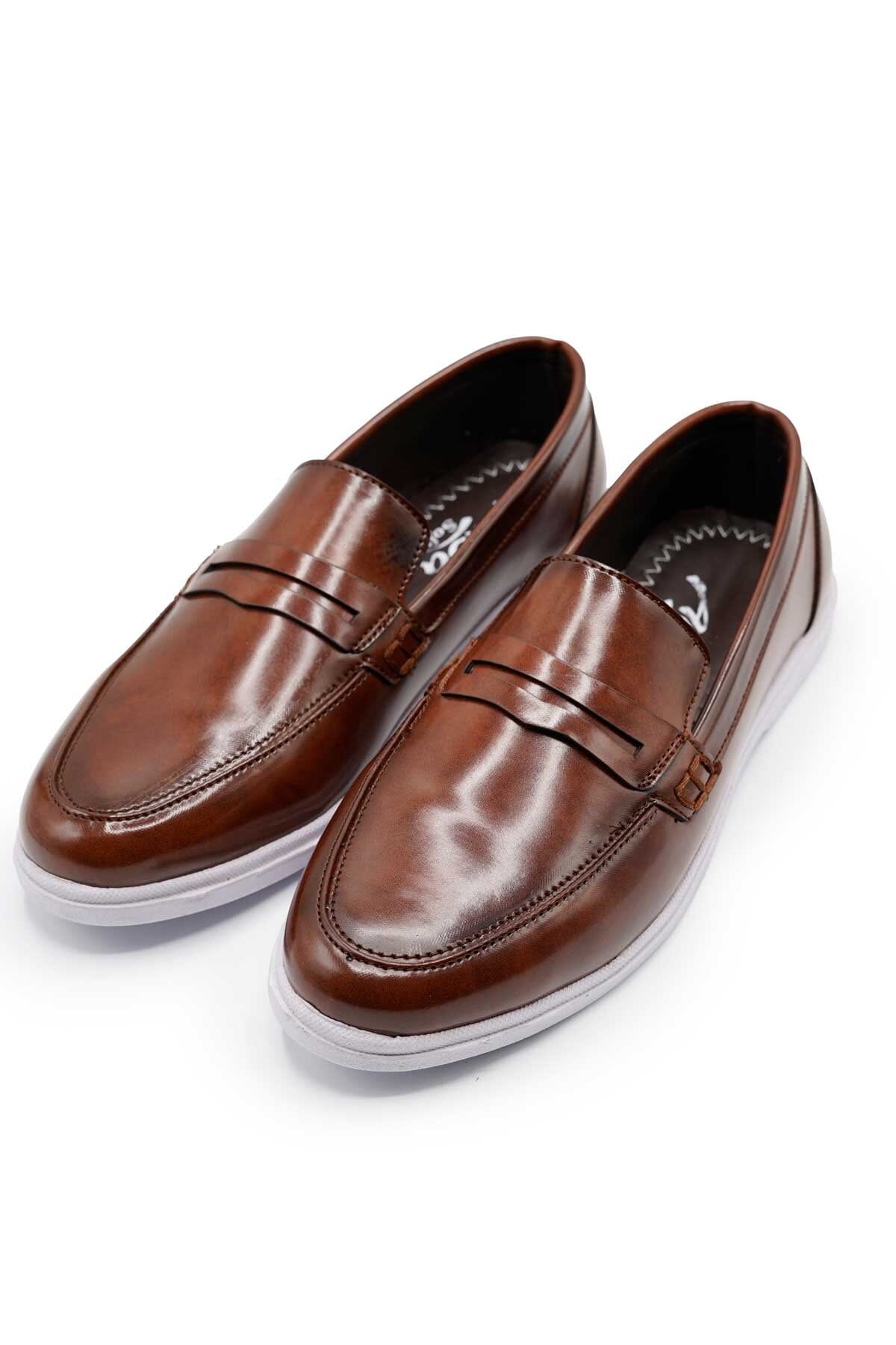 Alba Soft Men's Polished Penny Loafers