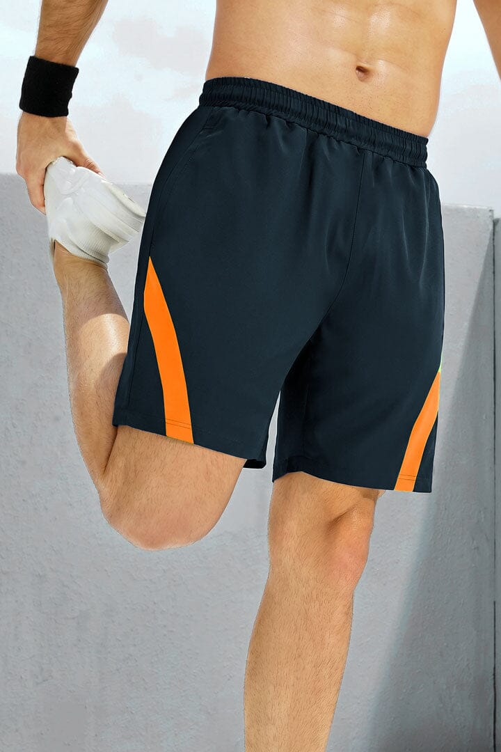 Navy & Orange