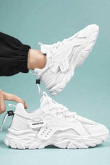 Men's Cord Lock Chunky Sneakers