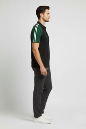 Black & Bottle Green