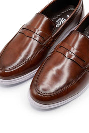 Alba Soft Men's Polished Penny Loafers