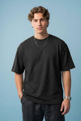 Max 21 Men's Textured Oversized Tee Shirt