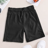 LFT Kid's Solid Design Nakuru Terry Shorts