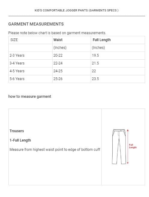 Polo Republica Kid's Comfortable Jogger Pants Boy's Trousers Polo Republica 