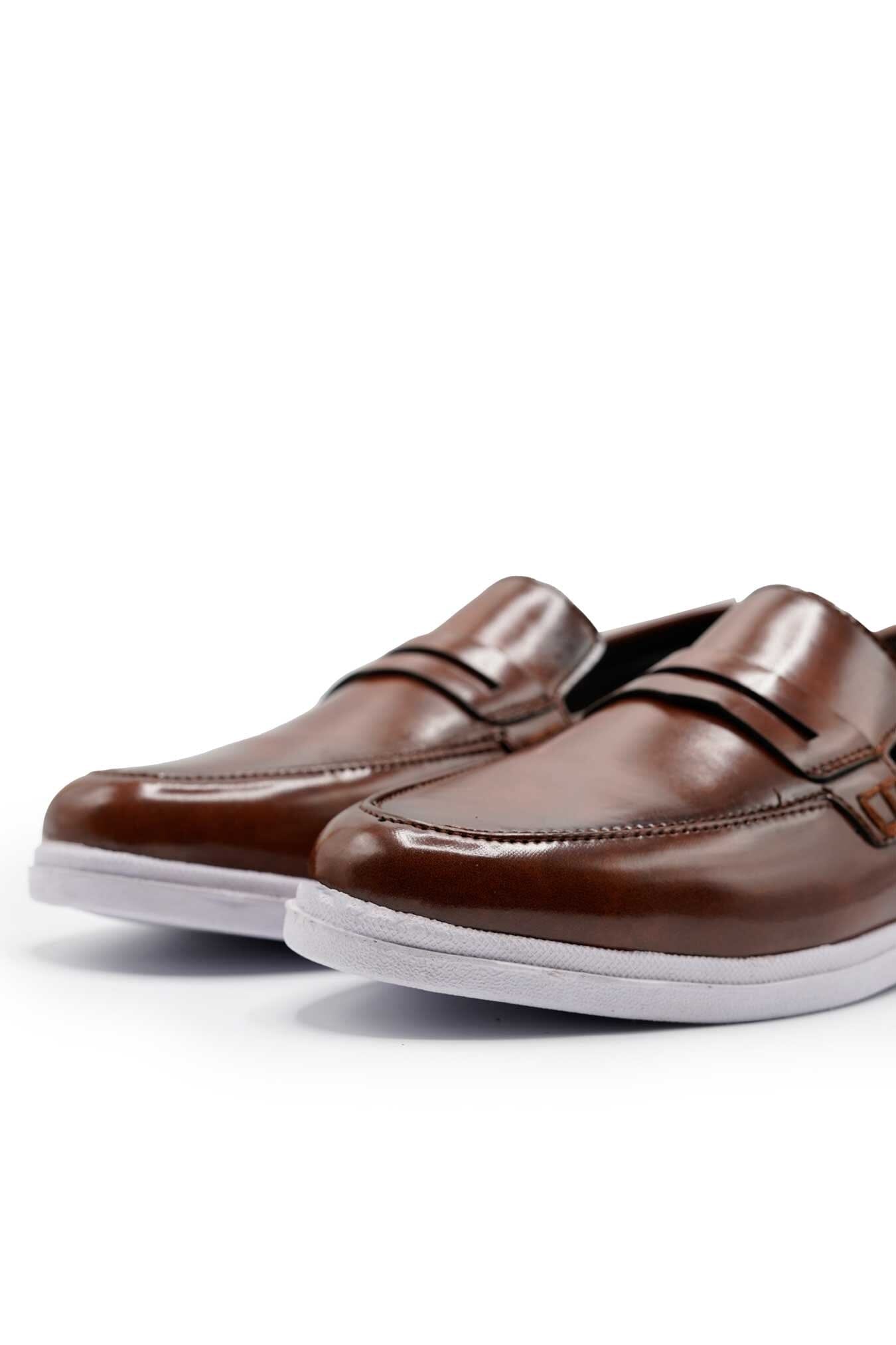 Alba Soft Men's Polished Penny Loafers