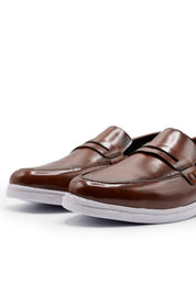Alba Soft Men's Polished Penny Loafers