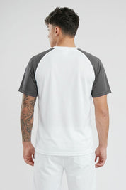 White & Dark Grey