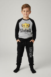 Black & Heather Grey