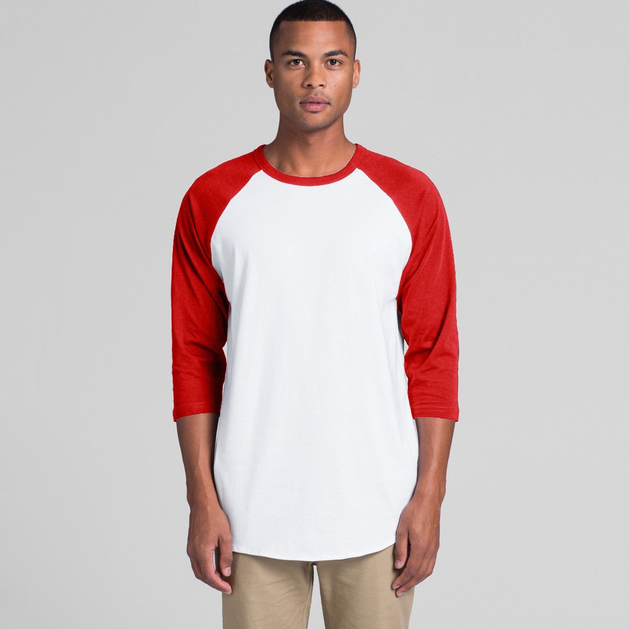 R-Adult Men's Classic Long Sleeve Minor Fault Tee Shirt Minor Fault First Choice White & Red S 