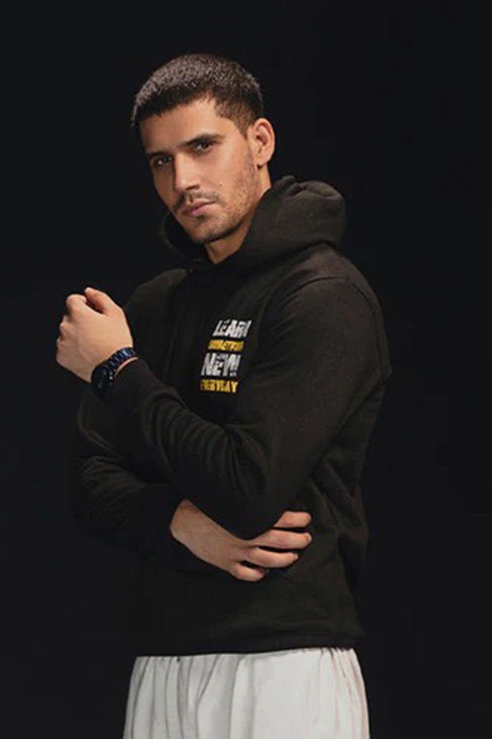MHW Men's Motivational Pullover Hoodie