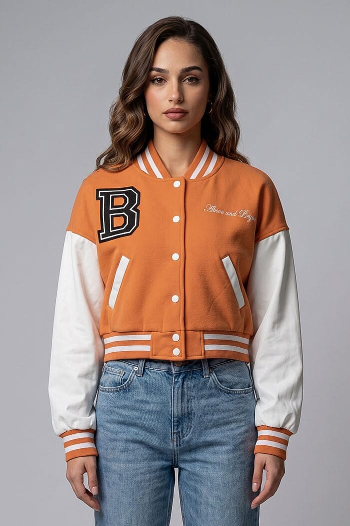 Orange & White