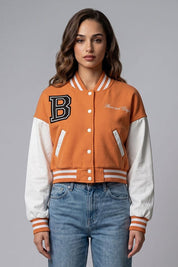Orange & White