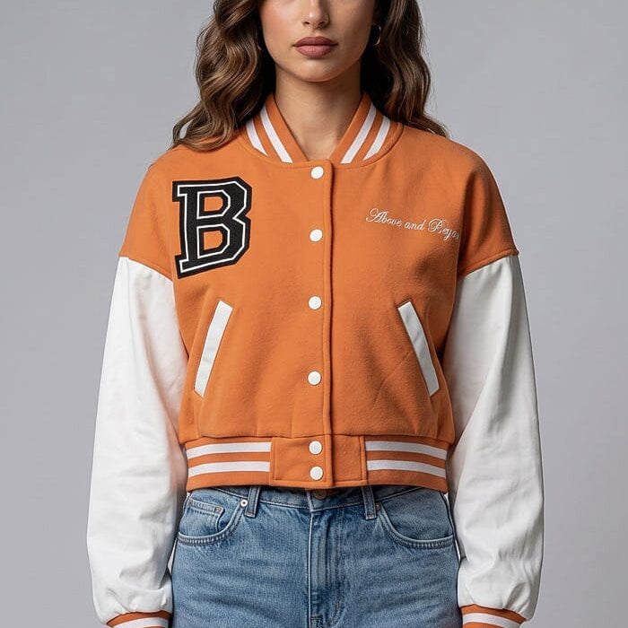 Orange & White