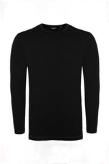 Big Sizes Men's Long Sleeve Minor Fault Tee Shirt