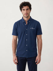 Navy & White