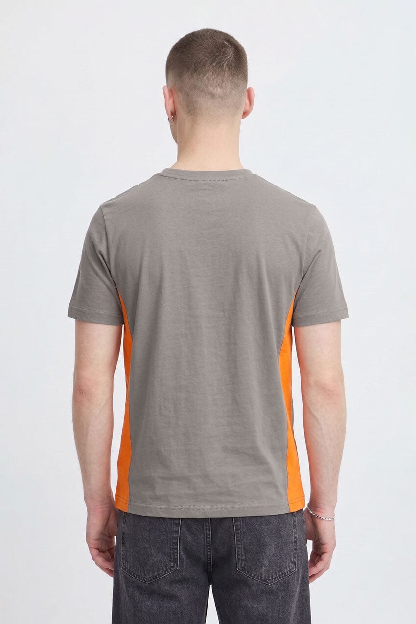 Taupe & Orange