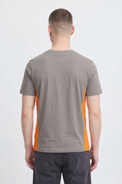 Taupe & Orange