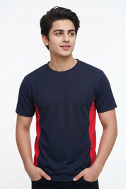 Navy & Red