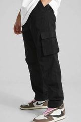 BHM Men's Straight Fit Cargo Pants