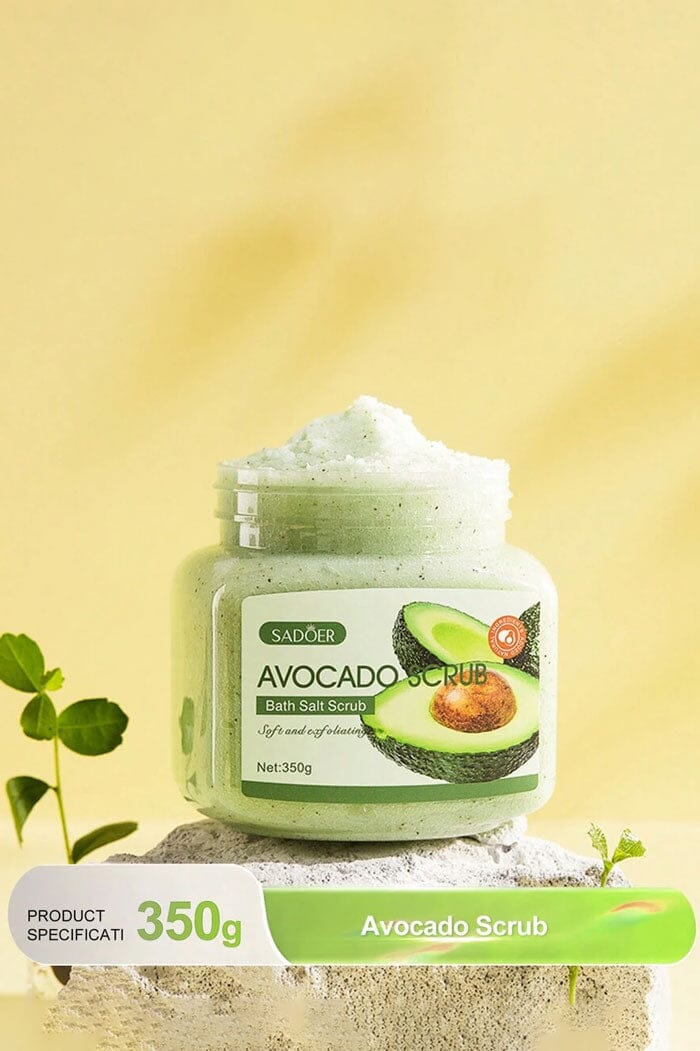 Sadoer Avocado Bath Salt Scrub - 350g