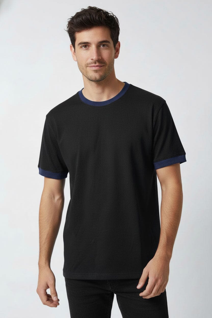 Black & Navy