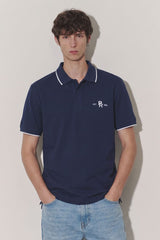 Polo Republica Men's EST 1985 Tipped Polo Shirt