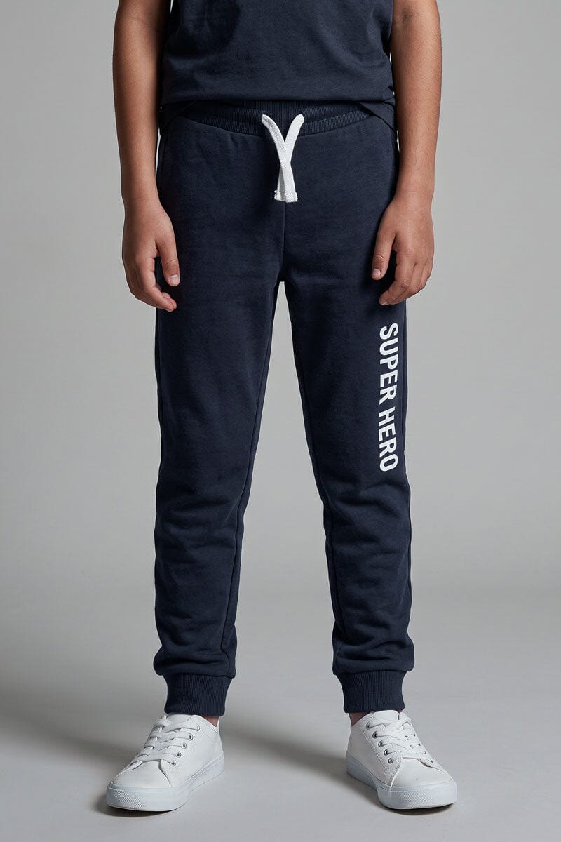 Navy & White