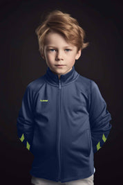 Hummel Boy's Arrow Printed Sports Zipper Jacket Boy's Jacket HAS Apparel 