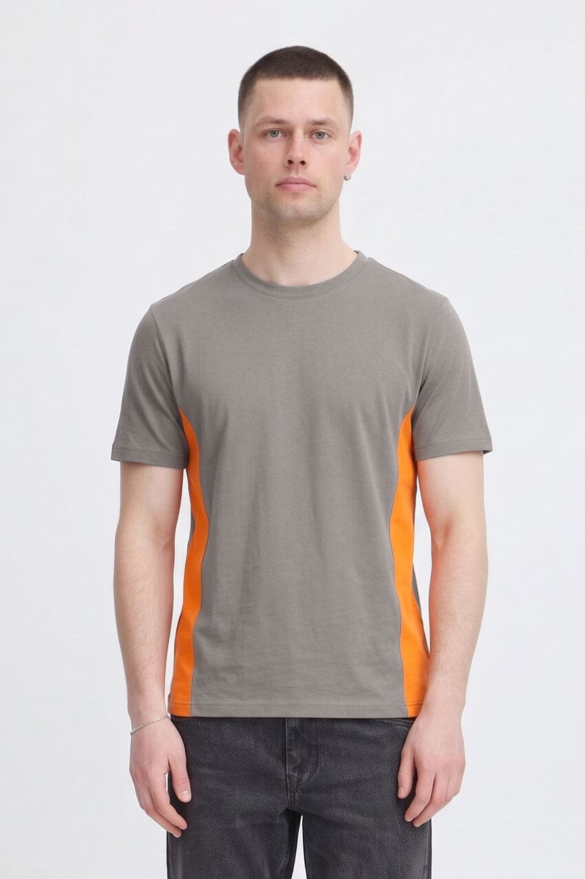 Taupe & Orange