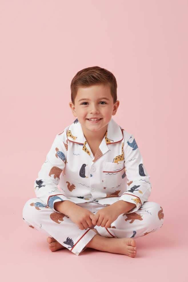 LG Kid's Safari Pajama Set