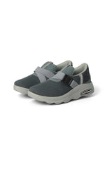 Black Camel Men's Cross Strap Slip On Sneakers