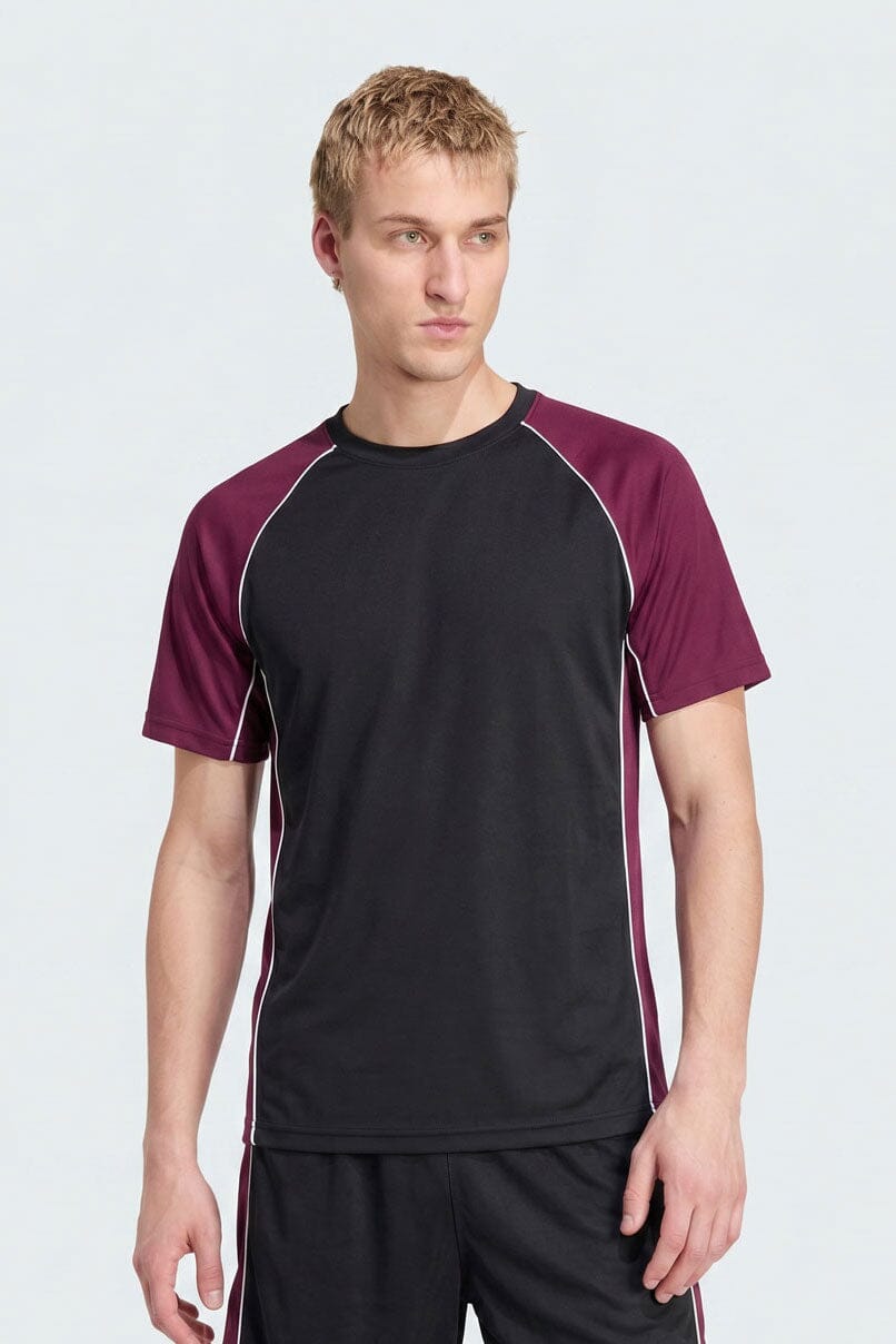 Black & Maroon