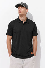Eternity Premium Men's Lightweight Textured Polo Shirt