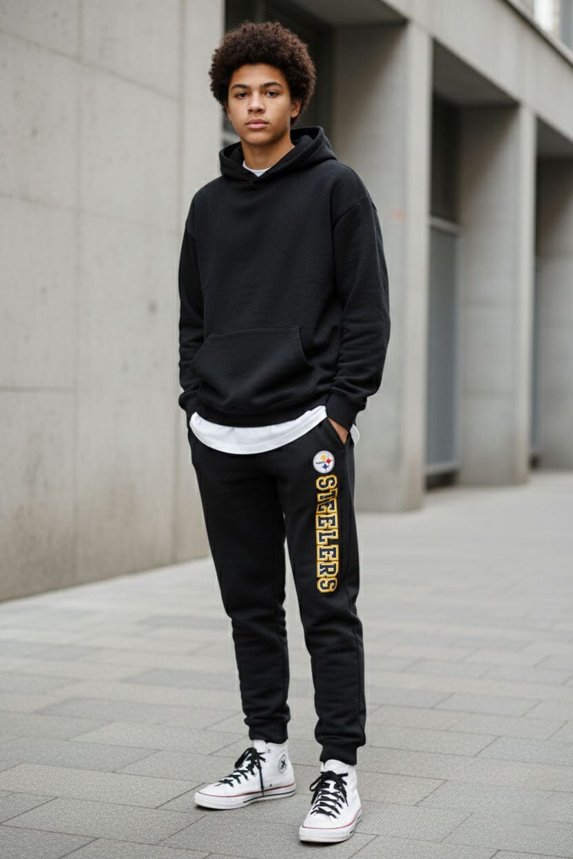 NFL Boy's Bold Steelers Jogger Pants