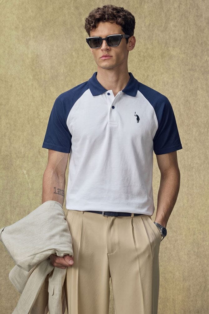 White & Navy
