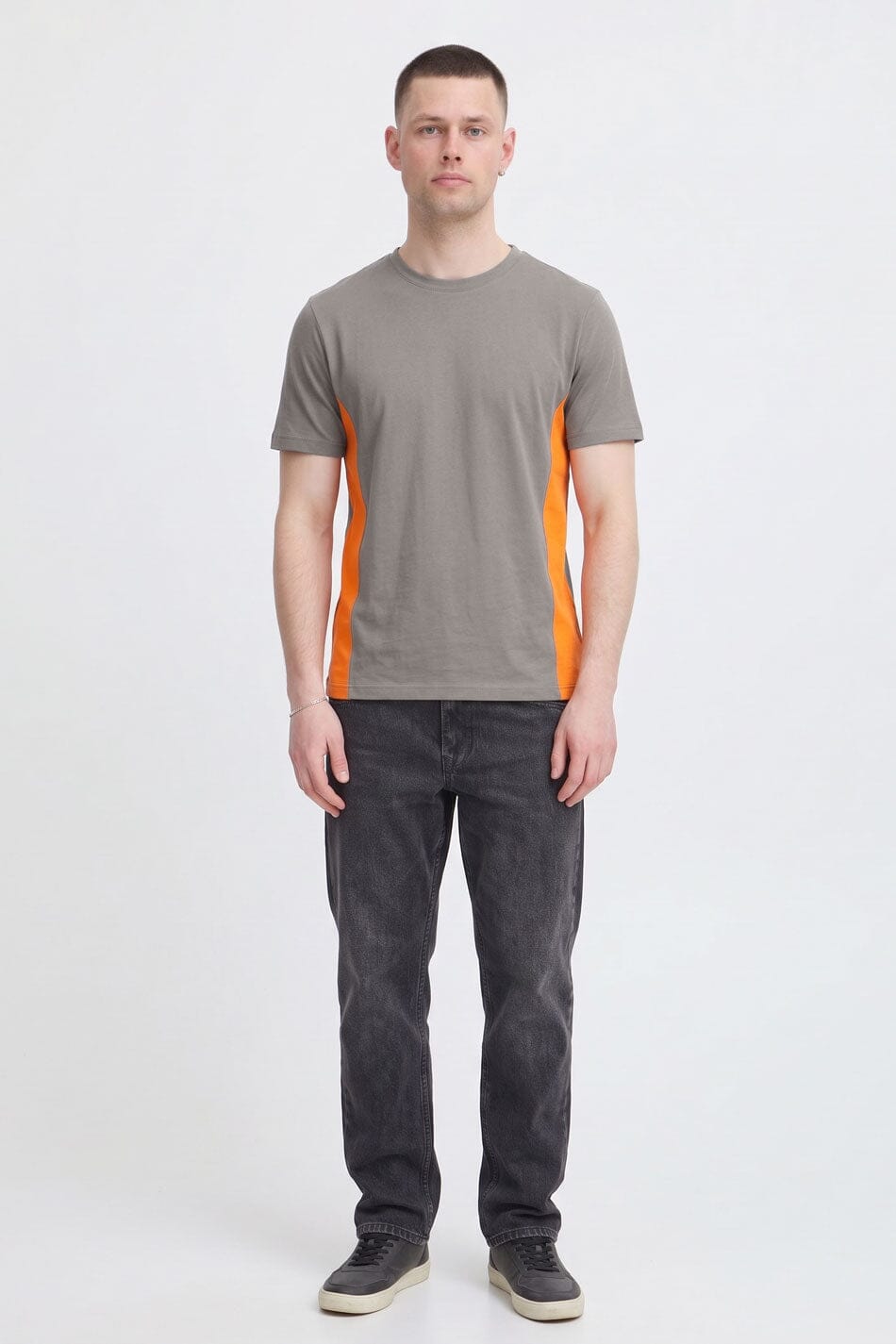 Taupe & Orange