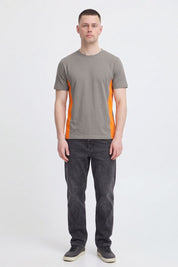 Taupe & Orange