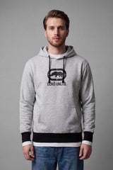 EU Men's Printed Pullover Hoodie