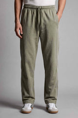 Men's Contrast Piping Regular Fit Minor Fault Terry Trousers