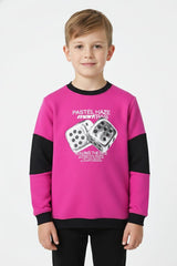 Boy's Pastel Haze Fleece Sweatshirt