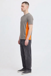 Taupe & Orange